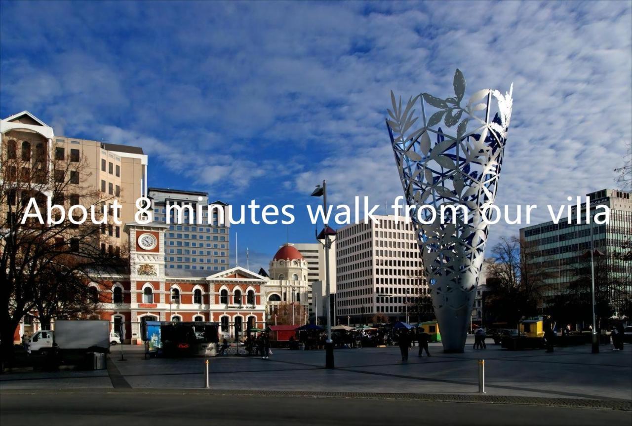 City Centre Superior Villa 3 Large Double Bedrooms Christchurch Buitenkant foto