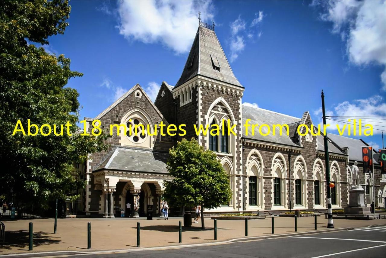 City Centre Superior Villa 3 Large Double Bedrooms Christchurch Buitenkant foto