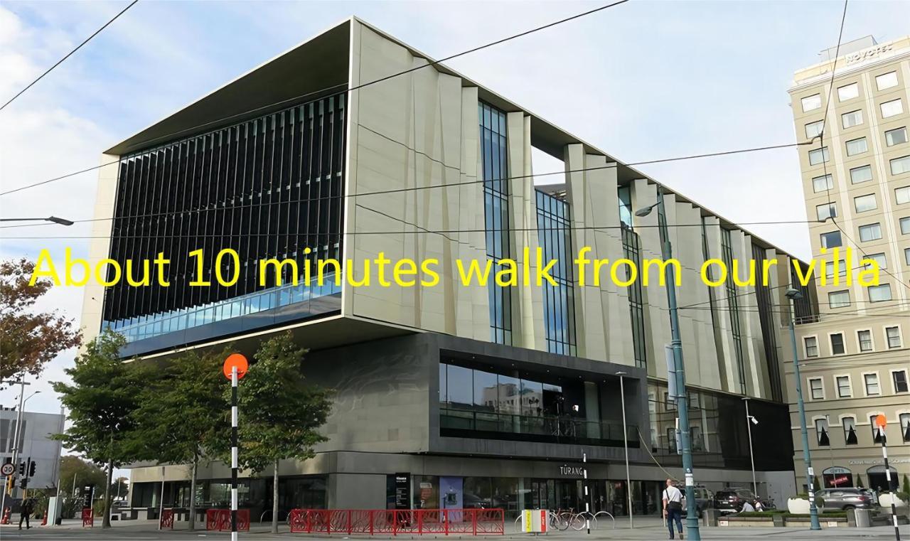 City Centre Superior Villa 3 Large Double Bedrooms Christchurch Buitenkant foto